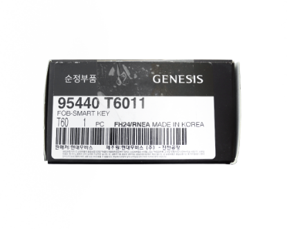 Brand New Genuine/OEM HYUNDAI Genesis 2020-2021 Remote, 8 Buttons 433MHz Frequency, Manufacturer Part Number: 95440-T6011 95440T6011 / FCCID: TQ8-FOB-4F35 OEM Box  | Emirates Keys
